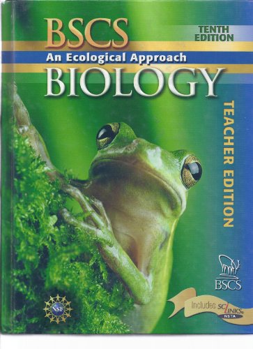BSCS Biology an Ecological Approach Teacher Edi... 0757510825 Book Cover