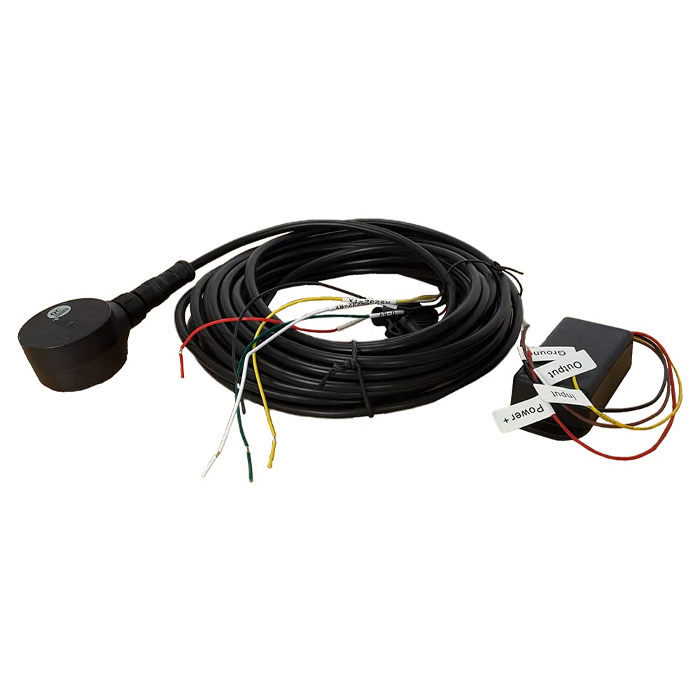 ELING Sensor de nivel de combustible ultrasónico Sistema de monitoreo de combustible sin contacto Medidor de ohmios para motor de camión de automóvil Detección de nivel diesel