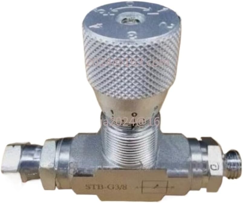 1pc Flow Control bidirectional hydraulic restrictor valve STB-G3/8 W / L08 connector