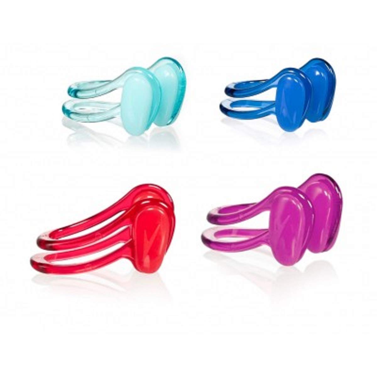 2021 SPEEDO UNIVERSAL NOSE CLIP MULTI - Swimming - Racing - Training - Competition - Comfortable - Easy to Use - Memory Plastic Frame