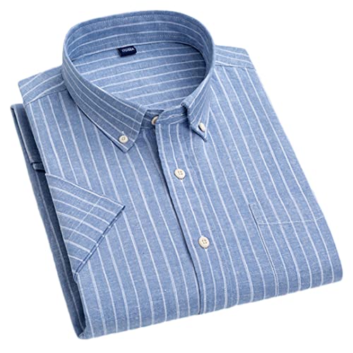 Chemise décontractée en coton pour homme idéale pour le week-end