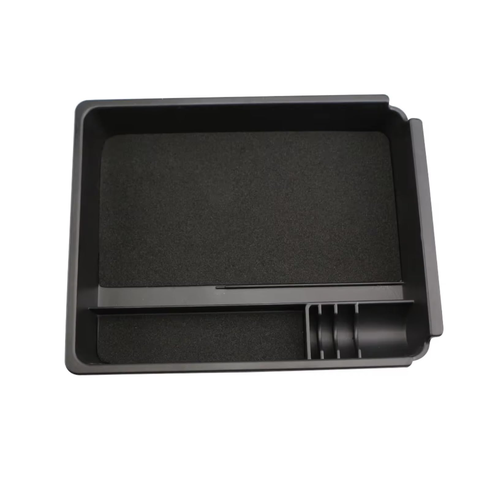DSEQOPHH Armrest Insert Organiser Compatible With VW For Tiguan 2009-2015 1 Pcs Armrest Box Storage Tray Plate Container Organizer Accessories