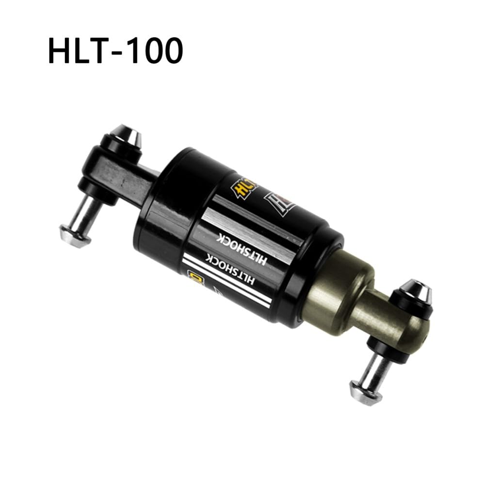 Amortiguador de choque de bicicleta, amortiguador hidráulico con tornillos de buje Muelle de bicicleta Amortiguador trasero para bicicletas de montaña de carretera de 125 mm/150 mm/165 mm/185 mm