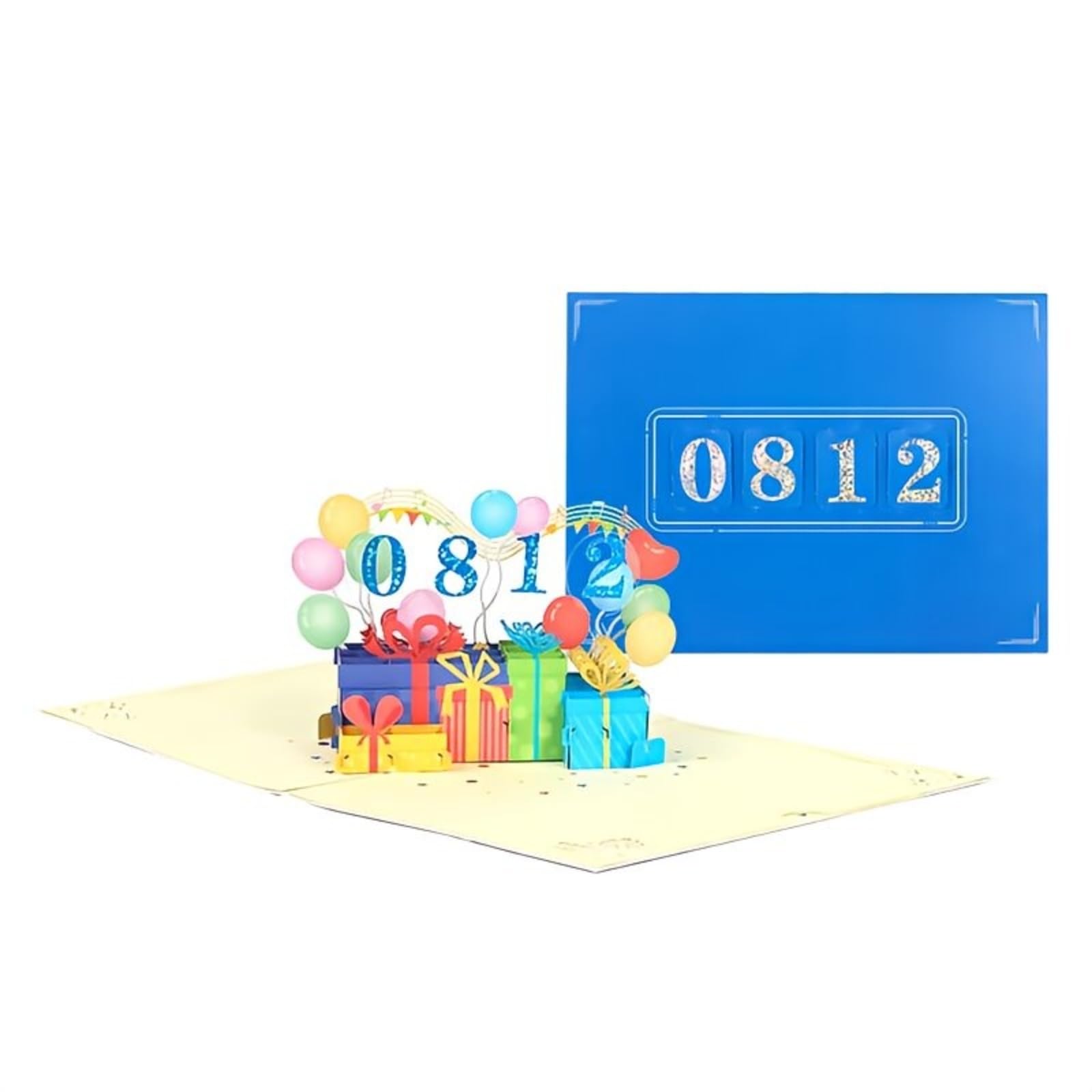 Amazon | バースデーカード 立体 3D 誕生日カード ポップアップカード