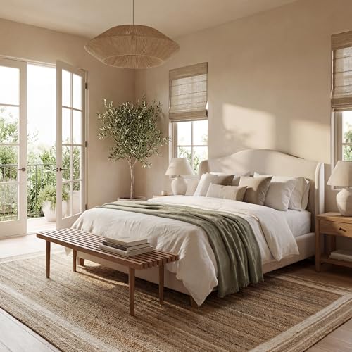 nuLOOM Rikki Coastal Braided Jute Area Rug, 8x...