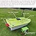 CRESEAPRODUCTS S80 Brushless Motor Super Speed Saltwater RC Fishing Bait Boat with GPS for Surf Fishing with 2 Line Releases,22,000mah Battery,IP 66 Waterproof,500M Range,5 Meters/Second