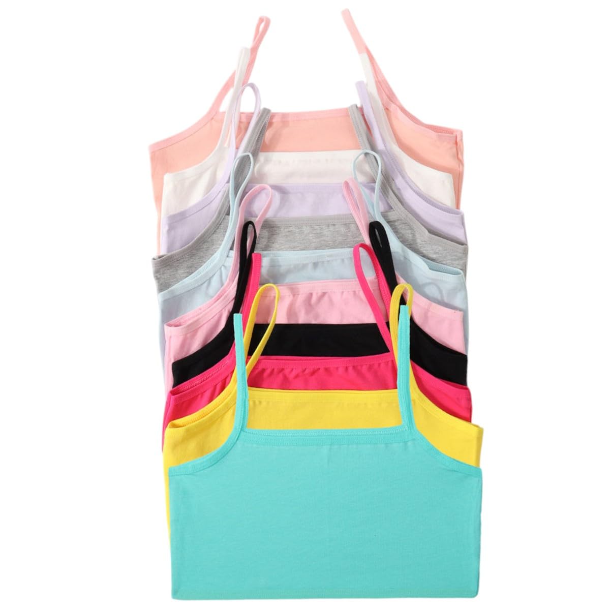 Beginners Bra for Girls | Cotton Blend Training Bra | Comfortable Sports Bra | Multicolour | Ages 9–17 Years-picture-16