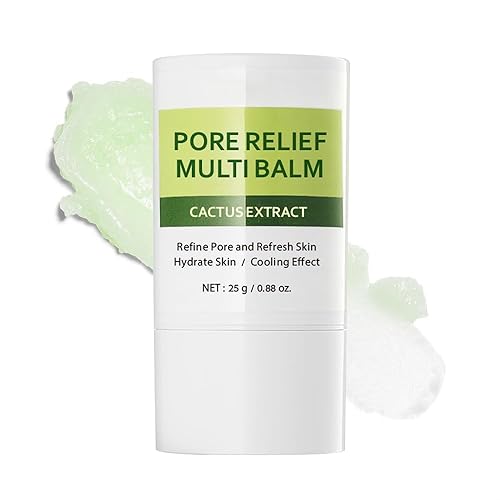Cactus Pore Relief Multi Balm Stick – Cooling & De-Puffing