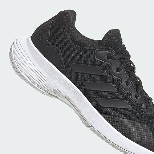 adidas Damen Gamecourt 2.0 Tennis Shoes Tennisschuhe, Core Black/Core Black/Silver, 38 EU
