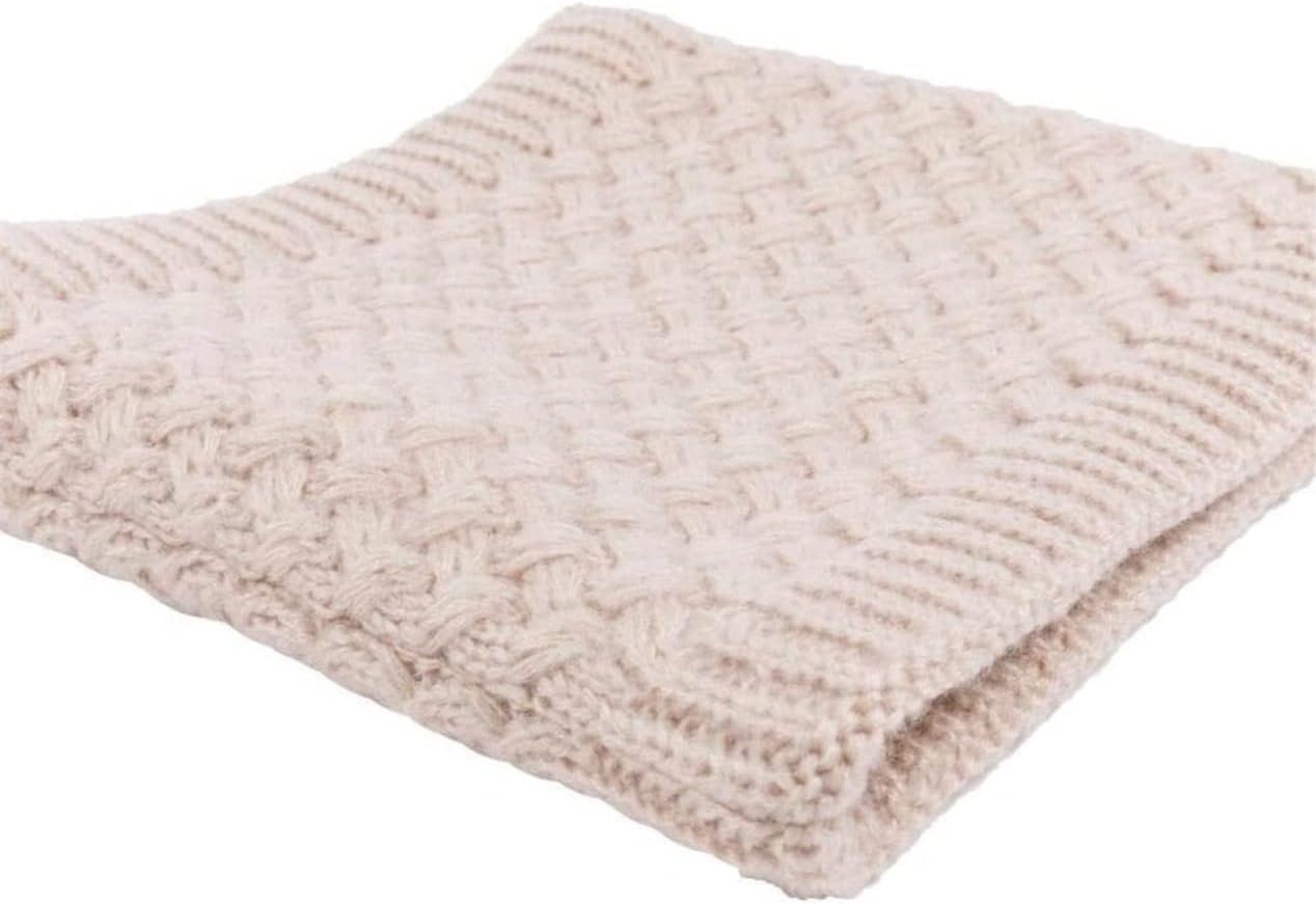 Bufanda Mantón Bufandas Envolturas Bufanda Bufanda de punto cálida Forro polar grueso Calentador de cuello para térmico (Color:, Tamaño: 24 * 20 cm)