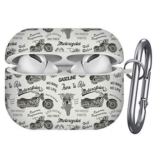 Art-Strap �ی�P�[�X AirPods Pro�Ή� �ϏՌ��\�t�gTPU�W�F���P�[�X�J�o�[ �L�[�`�F�[���J���r�i�t�� Apple AirPods Pro(�I�[�g�o�C�V���G�b�g)