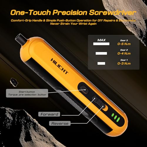 Mini Cordless Screwdriver Set