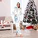 Yuiboo Snowy Kitten CuddleAdult One Piecing Pajamas Couples Costumes Hooded
