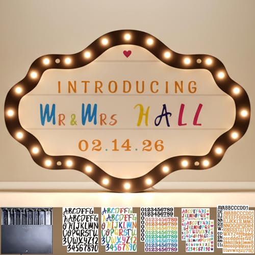 Image of Bottle Girl Sign for Wedding Birthday Party, Custom LED Marquee Signs 20 Inch Light Up Letter Board for Reception, Portable Anniversary Engagement VIP Bottle Service Decor (Battery Case)