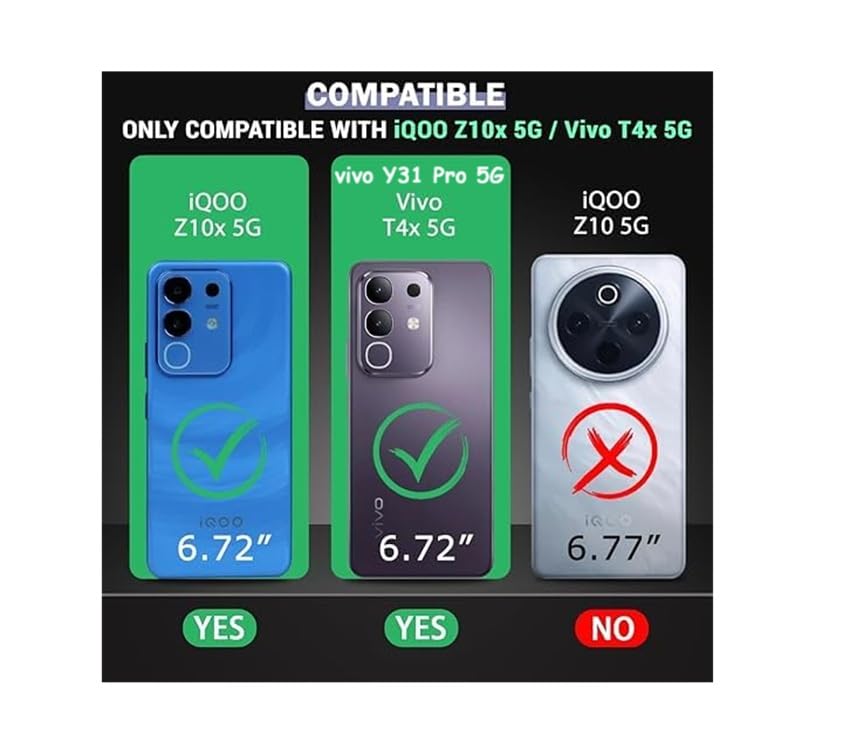 Image of Genuine Leather Inside Back TPU Wallet Button | Magnetic Stand Dual Layer Flip Cover Compatible for Vivo V2534 / Y31Pro 5G - Navy Blue
