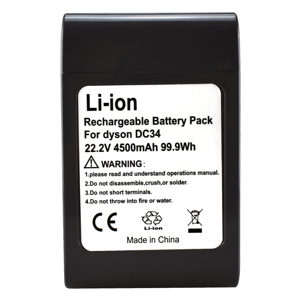 Batteria 22.2V 4000mAh Per Aspirapolvere Dyson DC31, DC34, DC35, Tipo A, Ricambio 917083-01