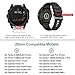 EZMVZKU 26mm Easyfit Straps for Garmin Fenix 8 AMOLED 51mm/7X/7X Pro Sapphire Solar Watchands Replacement for Fenix 6X/6X Pro/5X/5X Plus/Enduro 3/2/epix Pro/Descent Mk3i/Tactix 8 AMOLED 51mm