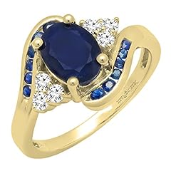 Lab-created Blue Sapphire