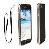 SOSAM iphone 6 plus Lanyard Necklace Case Dual Color TPU Shockproof Protective Bumper Case Shell With Lanyard with Adjustable Detachable Neck Lanyard for IPhone 6 plus (5.5-inch) Retail Packaging (Black)