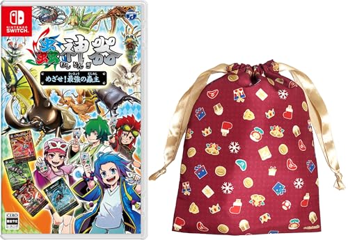 蟲神器 めざせ! 最強の蟲主 -Switch 【Amazon.co.jp限定】特典 2025ホリデーギフト巾着 同梱