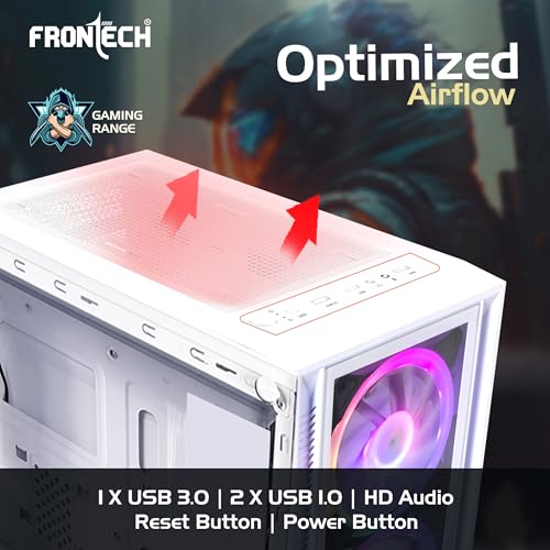 FRONTECH Store Amazon.in: Buy Frontech Draco Mid-Tower Gaming - Image 4