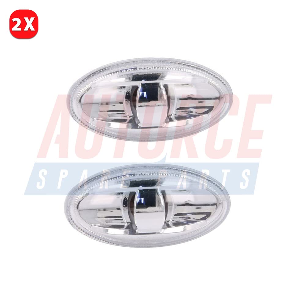 Lot De 2 Clignotants Latéraux Avant Pour Peugeot 1007, 107, 108, 206, 407 - Neufs