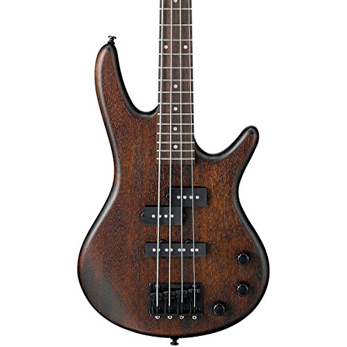 Ibanez 4 String Bass Guitar, Right, Walnut Flat (GSRM20BWNF) - Image 3
