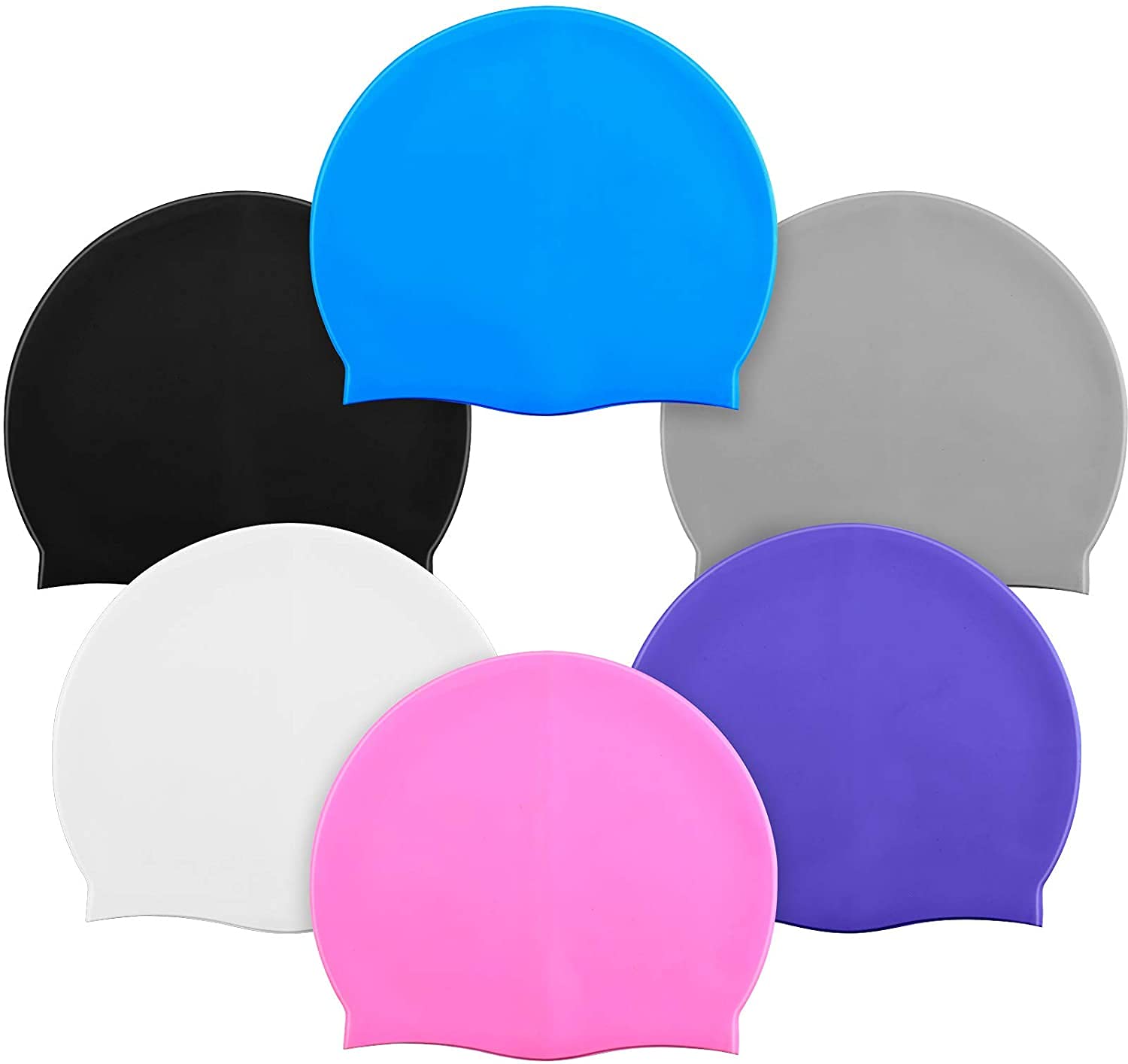 See full amazon price history chart for Spanker Unisex Adult Silicone Swim Cap Non-Slip Swimming Cap for Long and Short Hair (Pack of 6), Color May Vary Model- A SSTP Spanker Unisex Adult Silicone Swim Cap Non-Slip Swimming Cap for Long and Short Hair (Pack of 6), Color May Vary Model- A SSTP (B09G2RXRTK) Amazon Price History, Amazon Price Tracker