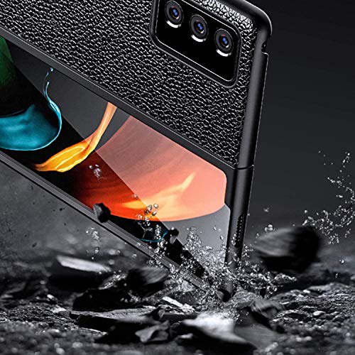Capa Capinha Galaxy Z Fold 2 Tela 7.6 Leather Luxo Case Impacto - Danet