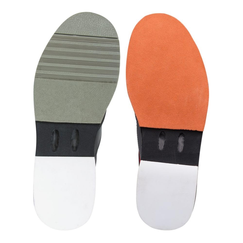 900 Global 3G Men's Speed Dial Right Hand Bowling Shoes - Black/Red 9 1/2 M US