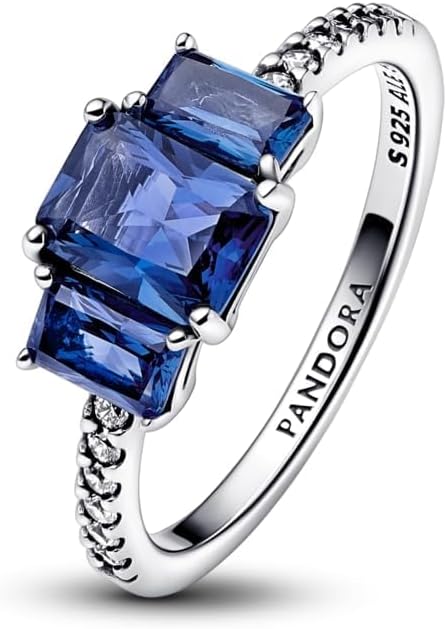 PANDORA Anillo Timeless 192389C01-52 tres gemas