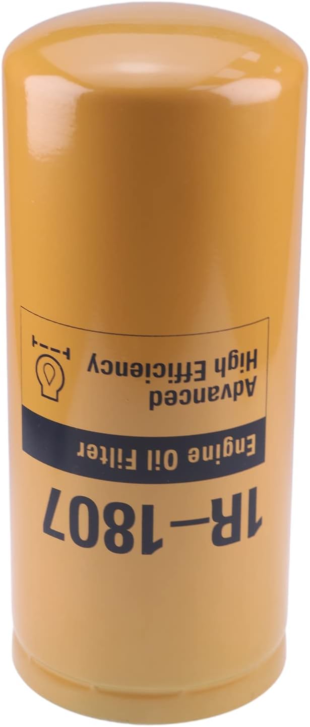 AIVWUMOT Oil Filter 1R-1807 1R1807 Compatible with Caterpillar CAT 235B 312D 320B 320D 322B 324D 325D 328D 329D 330 M325D M320 M325C W330B Engine 3116 3126 3126B 3304 3306B