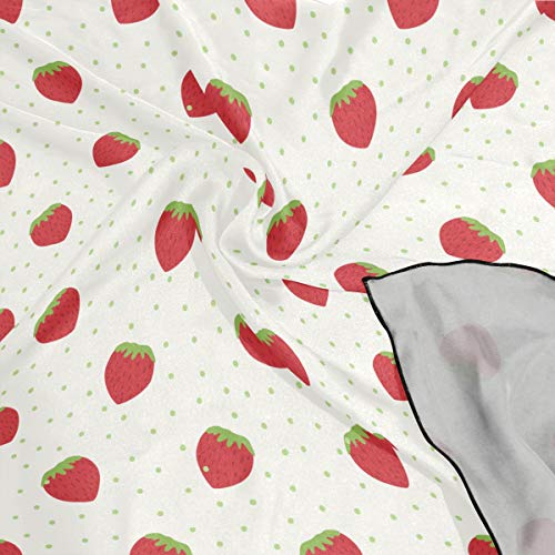 Plumeria Flower Silk Scarf Square Women's Hair Scarf Neckerchief Scarf Satin Headscarf4