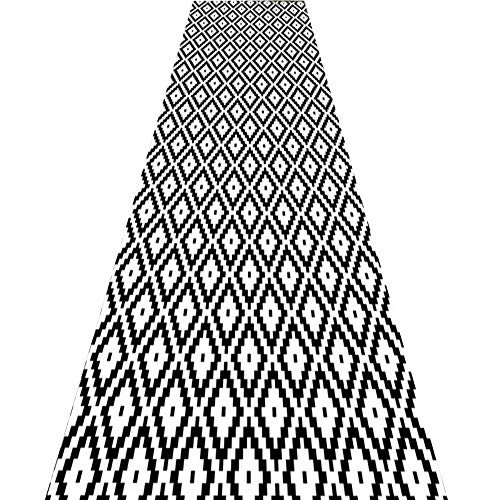 Tapis couloir format personnalisé polyester géométrique ZRUYI A - 2