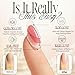 Tammy Taylor Plump Builder Gel Natural Nail Strengthener & Growth Hardener Repair Treatment Serum for Weak & Damaged Nails, Ridge Filler Base Coat Nail Polish, Clear Rubber Base, Endurecedor De Uñas