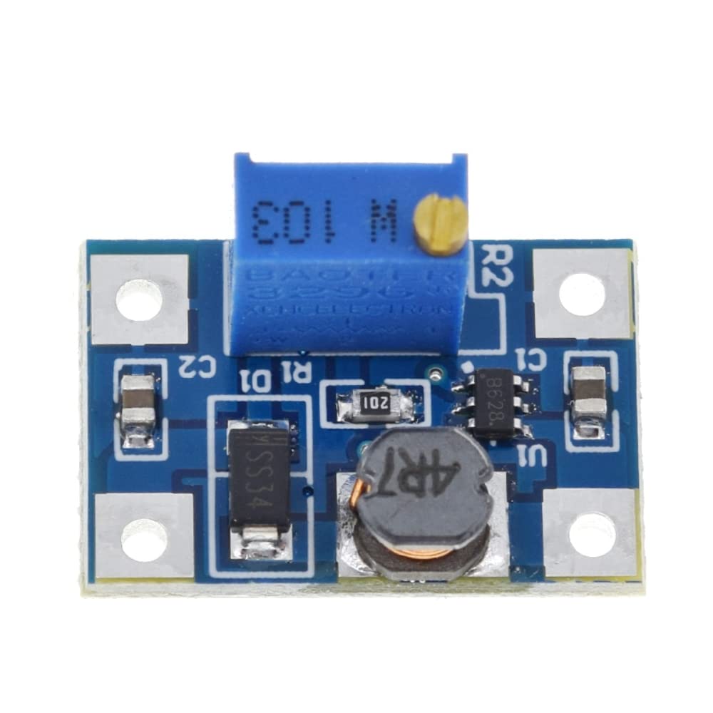 5x SX1308 DC-DC Step-Up-Modul – Einstellbarer Booster Mit 2A, 1,2 MHz – Perfekt Für DIY-Projekte
