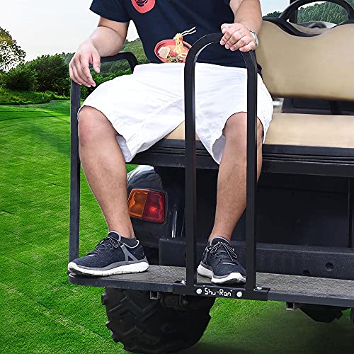 Shu-Ran Universal Golf Cart Rear Seat Safety Grab Bar Hand Rail Compatible With Club Car Ezgo Yamaha Easy To Install #TOP4