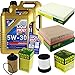 Produktbild QR-PARTS 69349597 Filter Set Inspektionspaket 10 Liter Motoröl Longlife III 5W-30 MANN-FILTER Innenraumfilter Kraftstofffilter Luftfilter Ölfilter
