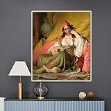 Package Include: Paint by numbers kits includes a 20 x 28 inch(50x70cm) canvas (frameless), 3 nylon brushes, a complete set of acrylic paints, a reference sheet and a sample oil painting. High Quality Material: The paint-by-number canvas is moisture-...