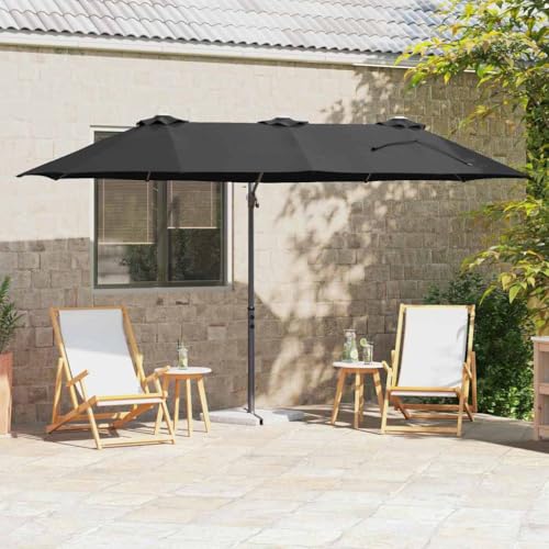 Parasol en aluminium haut de gamme résistant aux intempéries sable