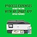 HP OfficeJet Pro 8025 All-in-One Wireless Printer, Smart Home Office Productivity, Instant Ink & Amazon Dash Replenishment Ready (1KR57A)