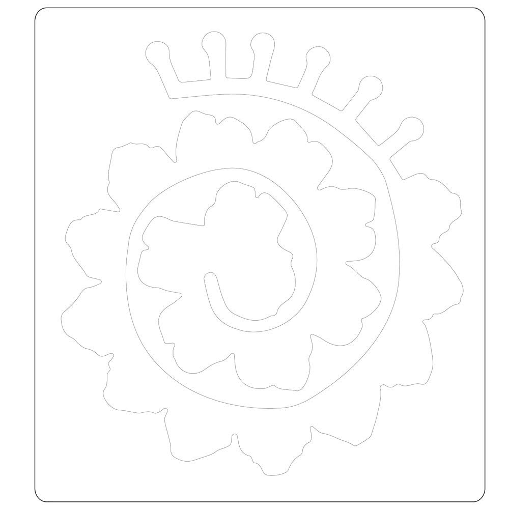 Sizzix Bigz Fustella, Taglia Unica, Grazia