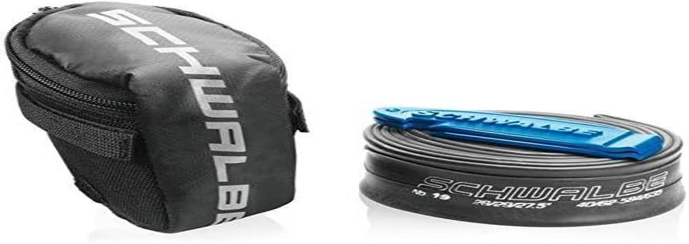 Schwalbe Borsa, Borsette Portacamera Kit Unisex Adulto, Nero, 26 MTB