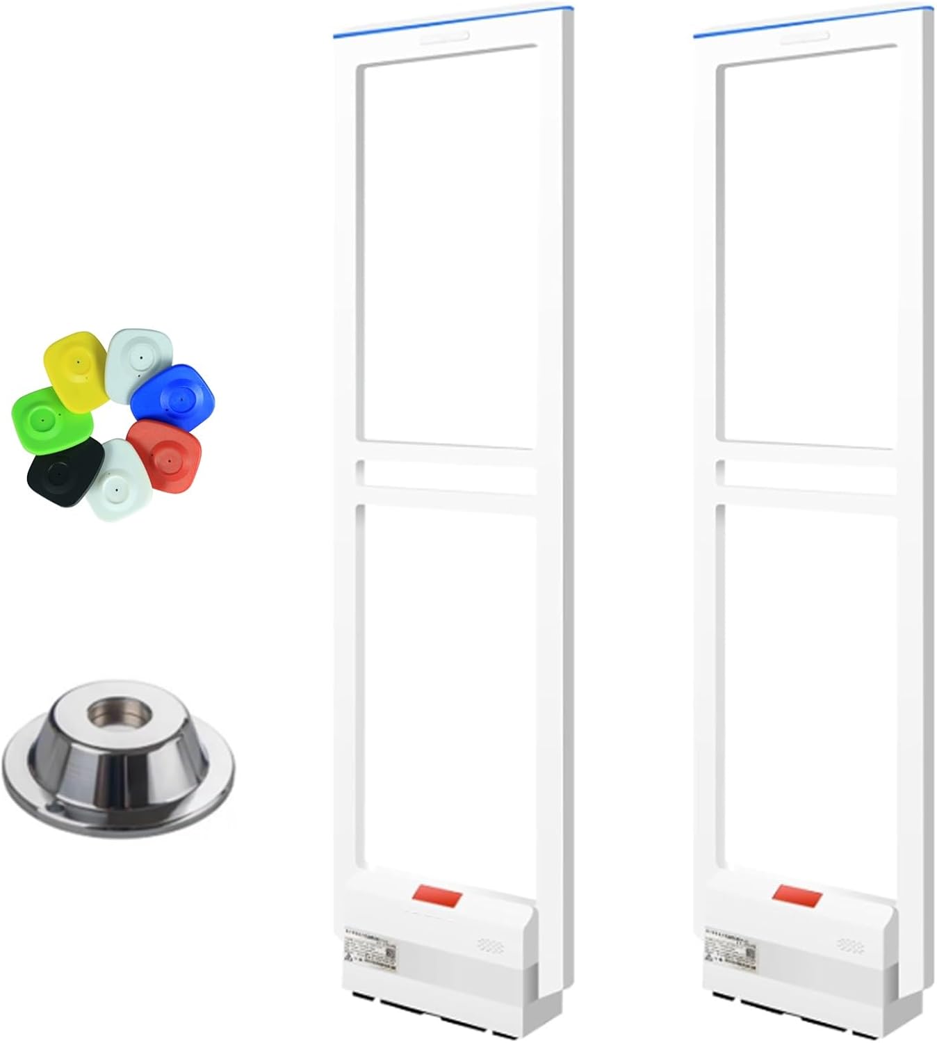 小売盗難防止装置クリスタルアクリル、高感度小売セキュリティタグタワー、58KHz EASシステム、スーパーマーケット、衣料品店、玩具