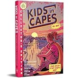 Renegade Game Studios Kids in Capes Superhero RPG Tabletop Roleplaying Game, Spin-Off of Kids on Bikes, 160 Page Book