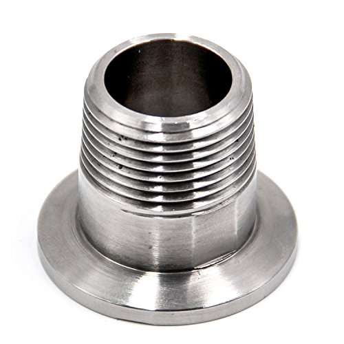 Brida KF25 a rosca 3/4" NPT HFS en acero inoxidable 304 de alta resistencia