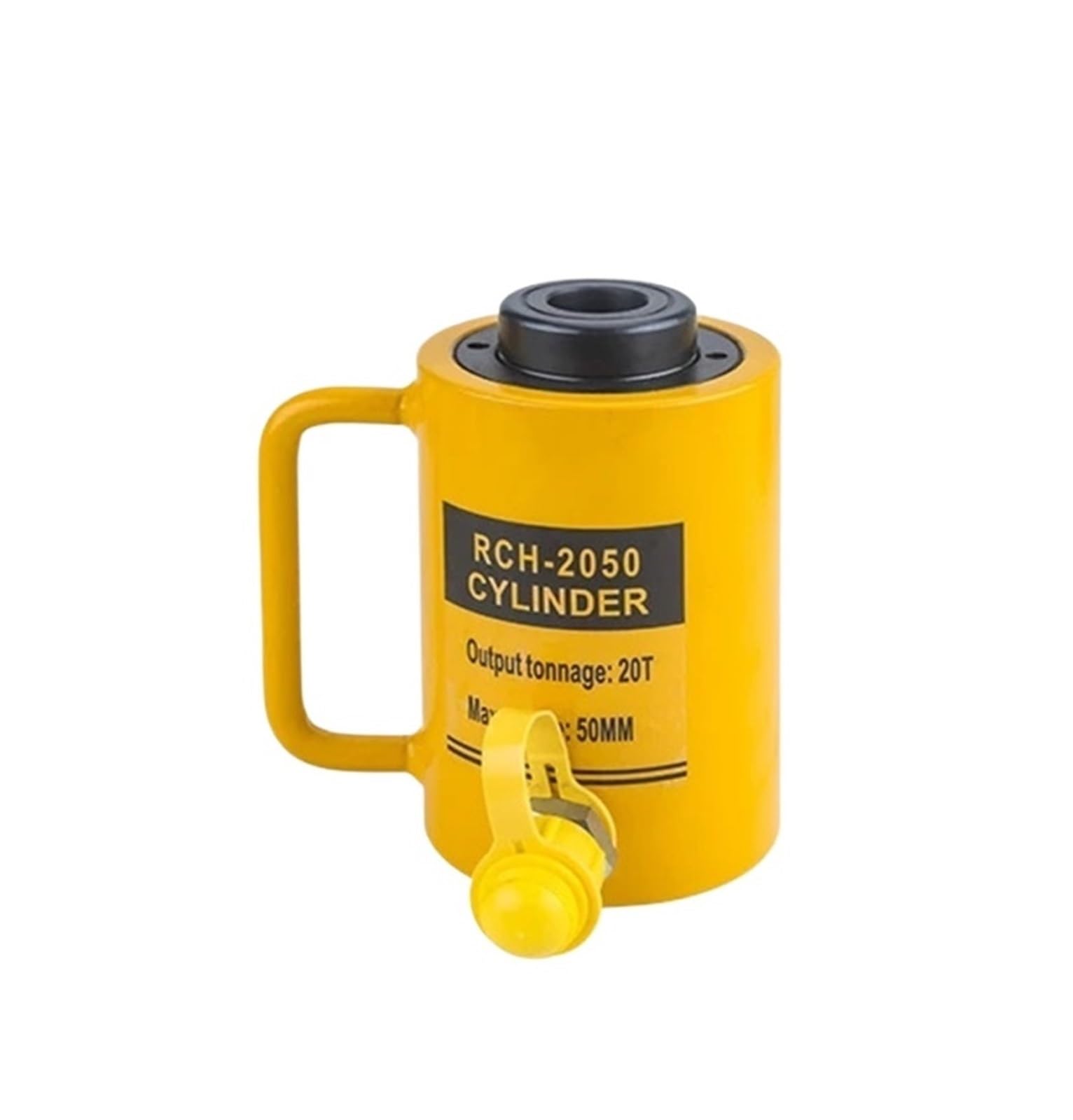 DUOCAI Hydraulic Ram Jack Multi-Section Stroke Hollow hydraulic jack Hollow hydraulic cylinder electric split RCH-20T30tons jack(RCH2050)