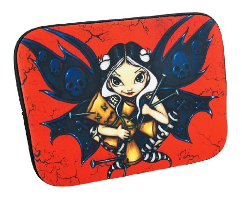 Funda para portátil de 11.5 x 8.5 in neopreno rojo miniatura 1