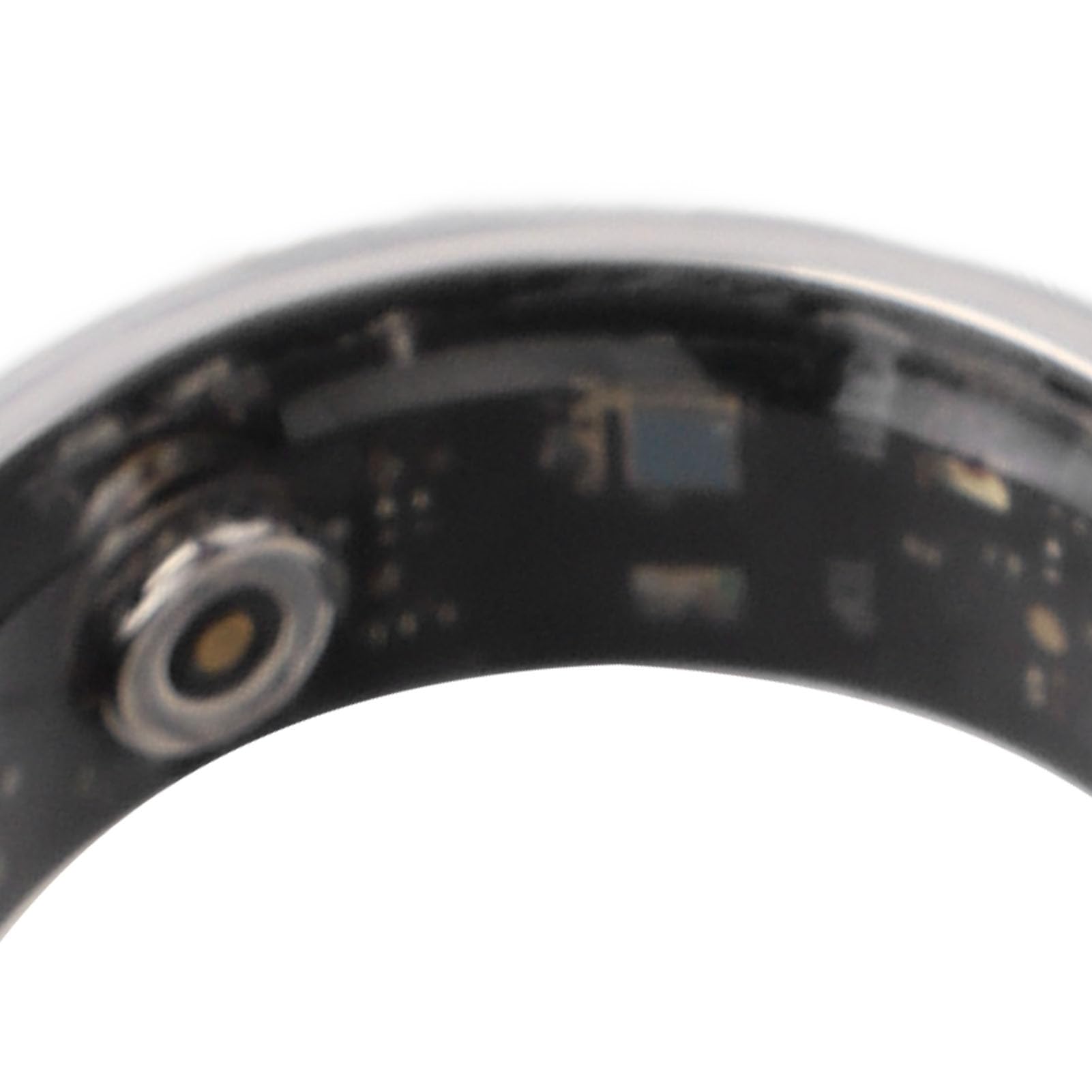Smart Health Ring Anillo Inteligente Para Hombres Y Mujeres, Rastreador De Ejercicios, Monitor De Sueño, Sensor De Temperatura, Podómetro Y Anillo Inteligente Negro Resistente Al Agua,(Talla 8)