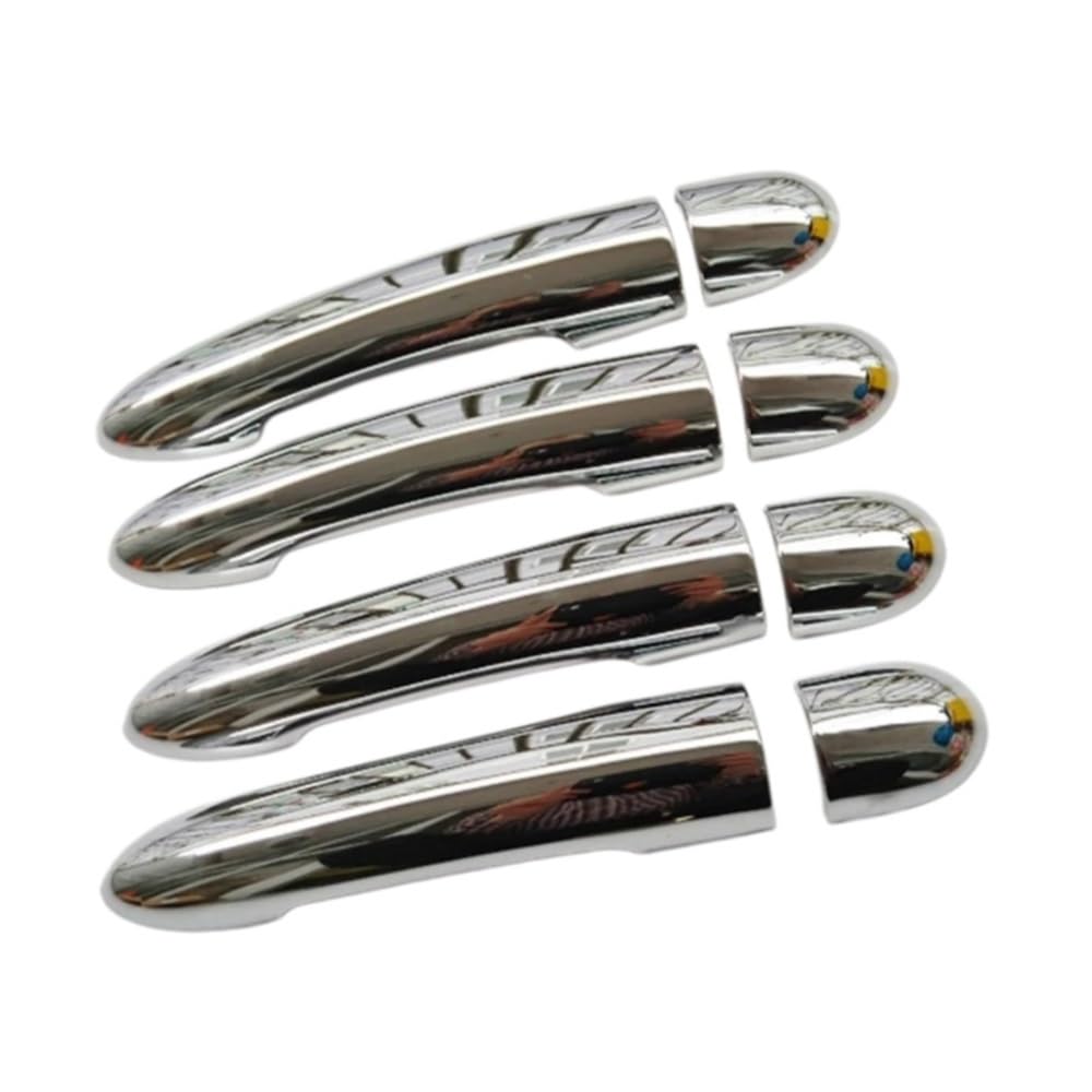 Mhtgd Kn Abs Chrome Door Handle Catch Cover Trim Cap Auto Accessories 8Pcs For Laguna For 3 For Iii 2009 2011 2012
